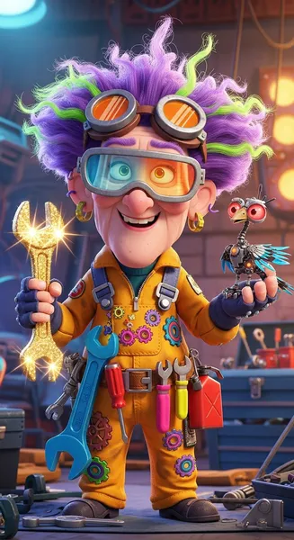 Professora Gênio, inventora